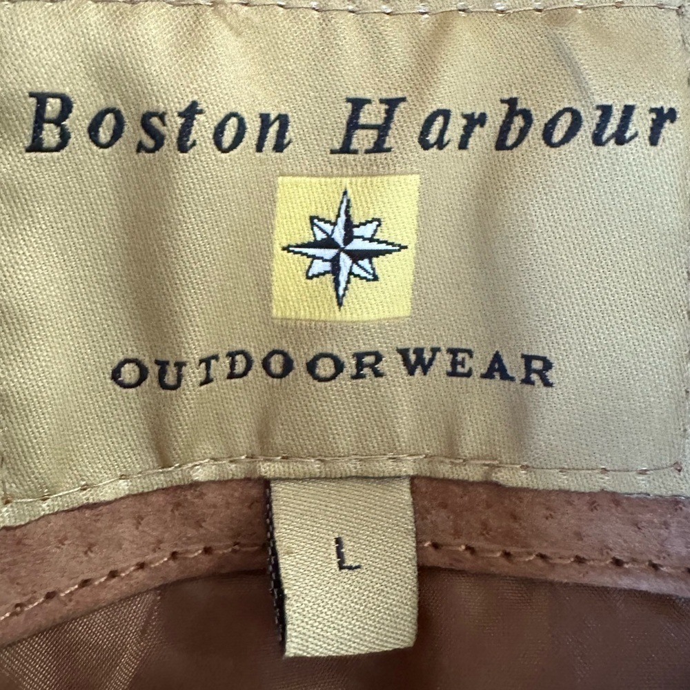 Boston Harbour Genuine Leather Jacket, Size L - Picture 8 of 16
